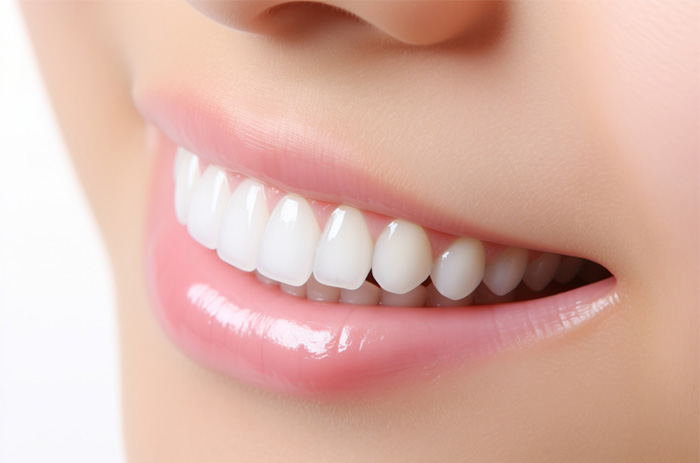 close up smile